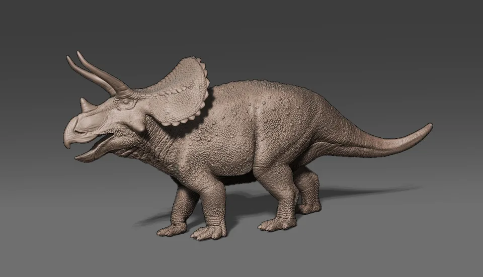 Preview of Eotriceratops Figurine
