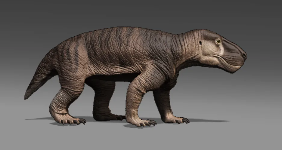 Preview of Inostrancevia Figurine
