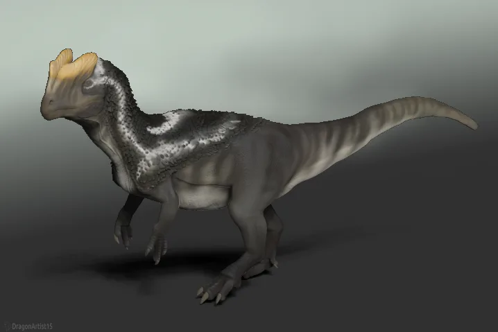 Preview of Dilophosaurus Figurine